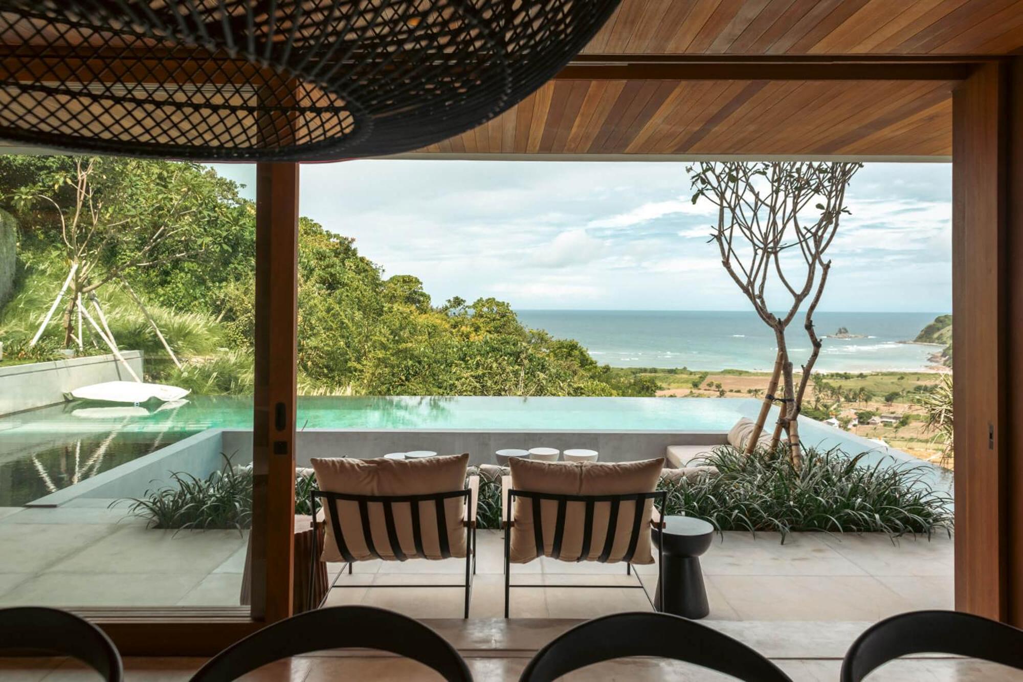 Hotel Tampah Hills à Selong Belanak Extérieur photo